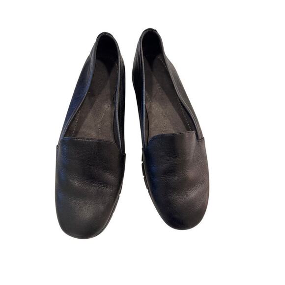 Aerosoles Women's Black Leather Comfort Loafers | Size 11M Excellent Cond. - Picture 3 of 9